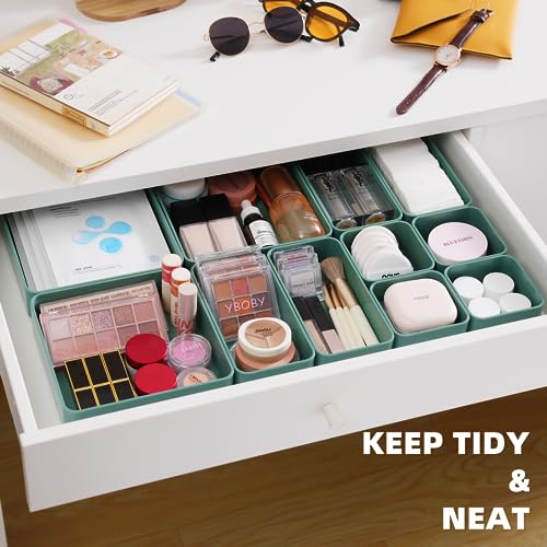 CHANCETSUI 11-Piece Stackable Drawer Organizer Set, Multi-size - Image 3