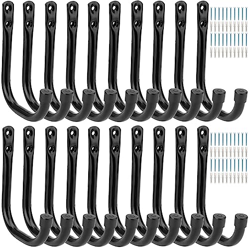20 Pcs Heavy Duty Garage Storage Utility Hooks, 4.1Inch J - Image 2