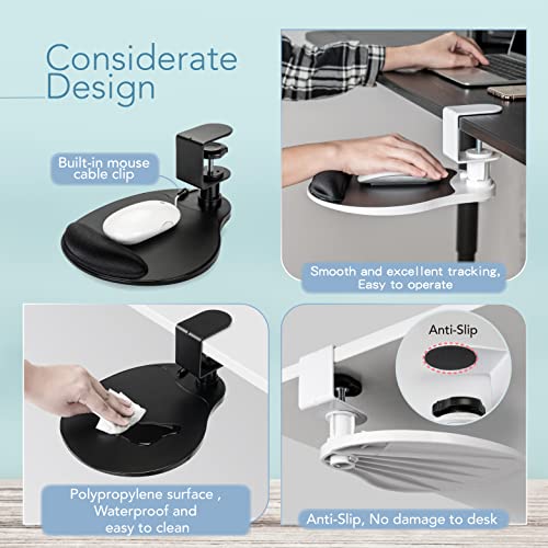 EHO Clamp-On Mouse Platform with Gel Wrist Rest, 360 | All Products - Image 4