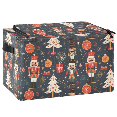 senya Christmas with Nutcracker Clothes Storage Bins - Image 6