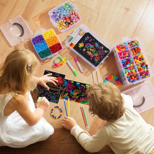Bead Organizer, Funtopia 2 Pack Craft Storage | Home Organization - Image 3