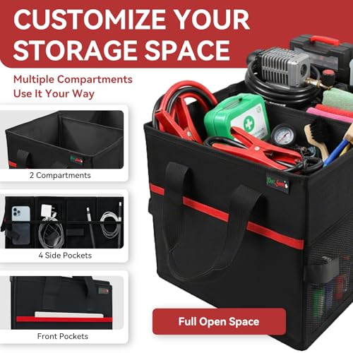 PAT SAM'S Collapsible Trunk Organizer for SUV | Home Organization - Image 6