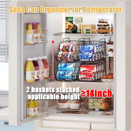 Sonyabecca 8 Pack Stackable Can Organizer for Pantry | All Products - Image 5