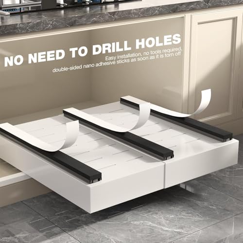 Seinloes 2 Pack Pull Out Cabinet Organizer 22" Deep, | All Products - Image 77