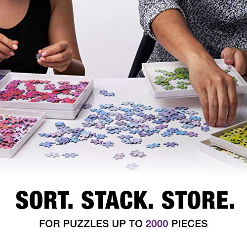 8 Puzzle Sorting Trays with Lid 10" x 10" - Portable - Image 7