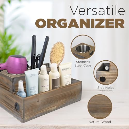 Besti Wooden Hair Dryer Holder – Hair Tools and Styling - Image 4