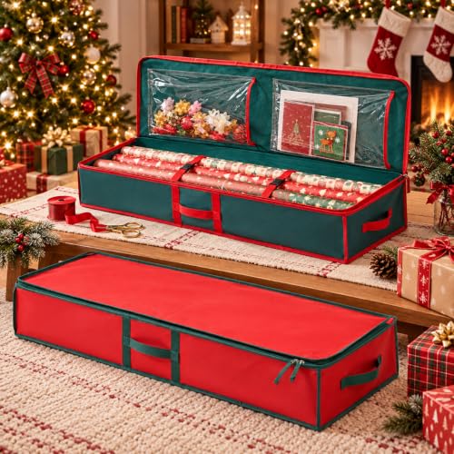 Wrapping Paper Storage Organizer, Fits 40-Inch Rolls - Image 3