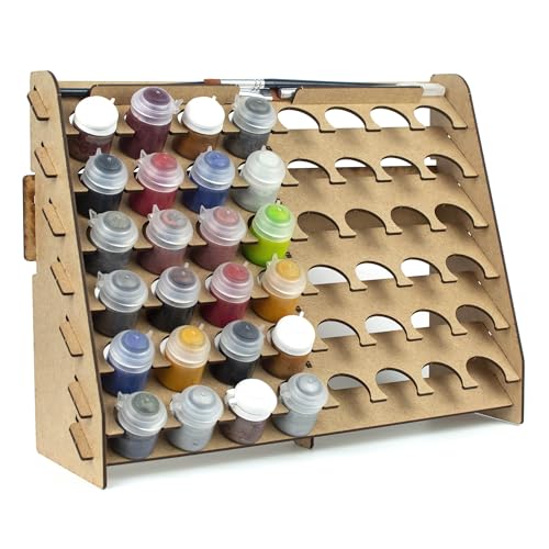 Wall Paint Rack Organizer for Miniatures & Modeling - Image 2