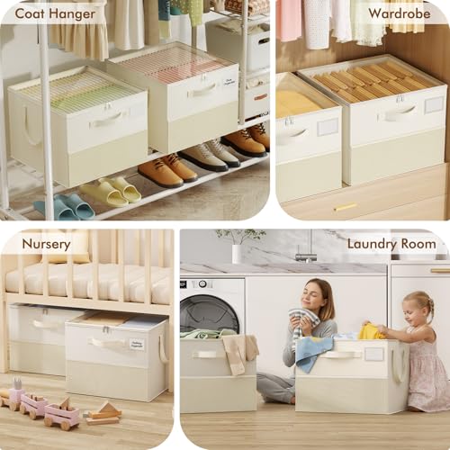 Plus Size 2 Pack Shoe Organizer for Closet, Foldable Shoe Storage - Image 4