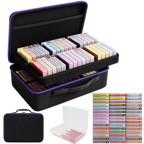 SuSentak 2-in-1 Diamond Painting Trays with Lids for Round - Image 2