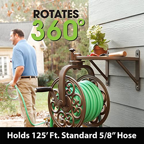 Liberty Garden 710 Navigator Rotating Garden Hose Reel, Holds - Image 7