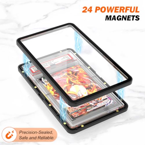 PSA Slab Protector,Magnetic Graded Card Case,10-Pack Multicolor - Image 5