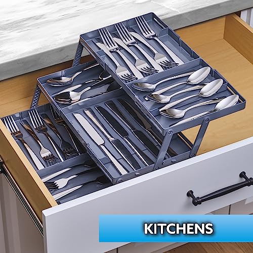 Ontel Smart Drawer Organizer - Multi-level Jewelry Holder - Image 6