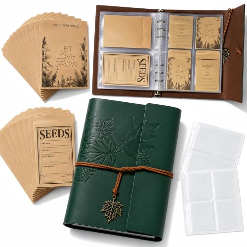 Garden Seed Storage Organizer Binder for Various Size Seed - Image 2