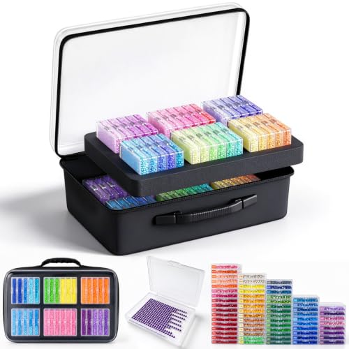 Diamond Painting Storage Case, 64 PCS Diamond Art Storage Box - Image 2
