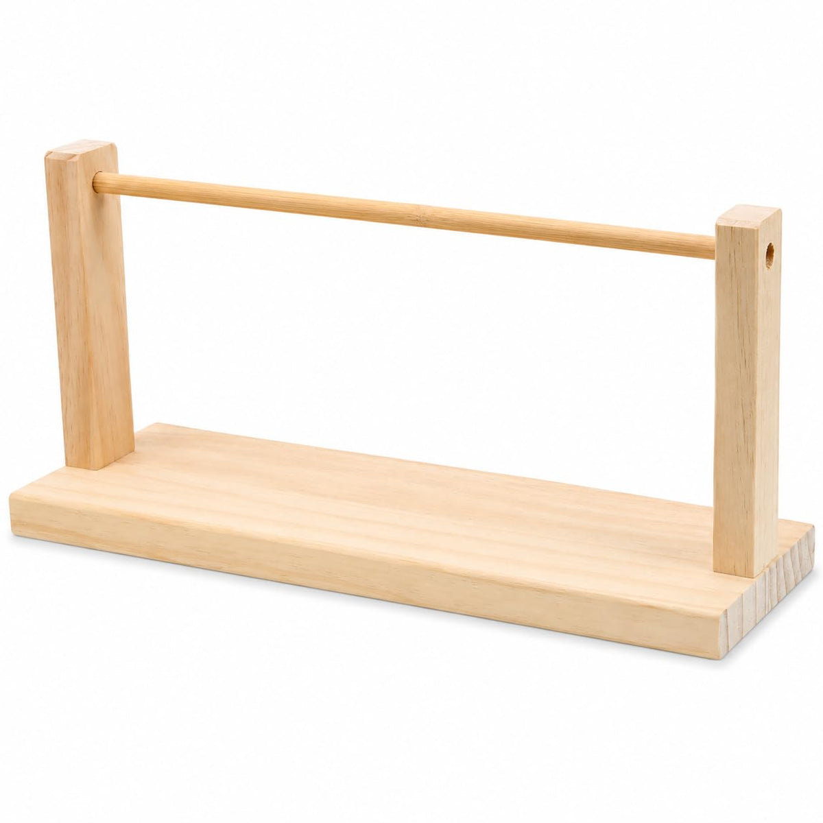 Wooden Ribbon Organizer Rack for Spools, Tabletop Ribbon - Image 1