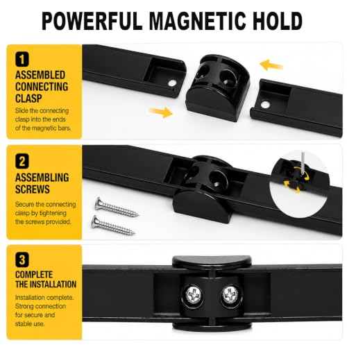Heavy Duty Magnetic Tool Holder, 10 Pack 12" Wall Mount Organizer - Image 4