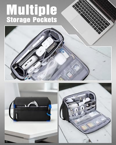 Smasrob Electronics Organizer Travel Case, Tech Bag Charger Pouch - Image 3