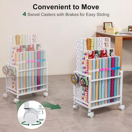 Wrapping Paper Storage Organizer, Blueprint Holder - Image 7