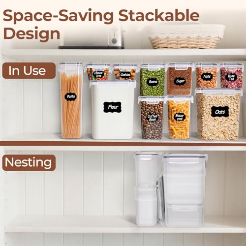 11-Pack Airtight Food Storage Containers with Lids - Image 6