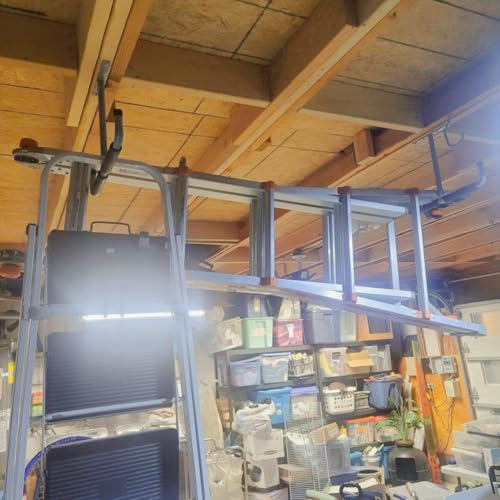 Heavy Duty Ceiling Garage Hooks, Overhead Garage Storage Rack - Image 3