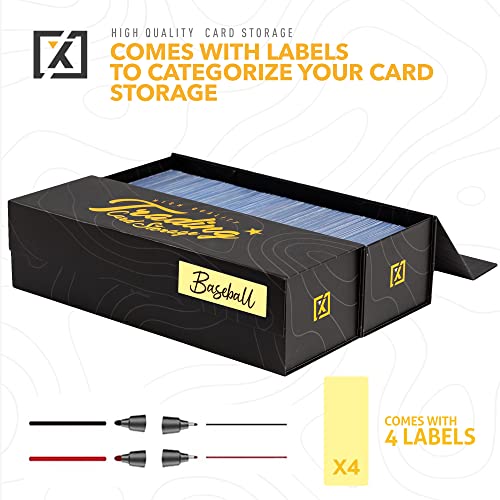 HOMEXPRO Trading Card Storage Box [3 PACK] - Magnetic Lid - Image 6