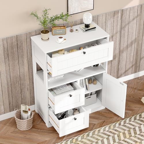 Bathroom Cabinet, Modern Bathroom Floor Storage Cabinet - Image 5