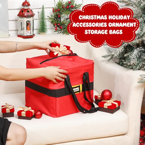 2 Pcs Christmas Storage Bags Christmas Garland Ornaments - Image 5