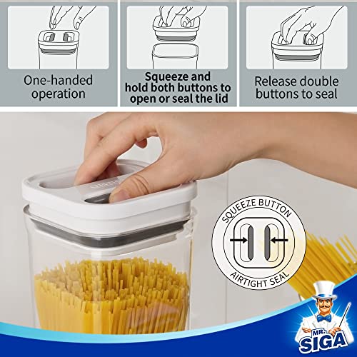 MR.SIGA 2 Pack Airtight Food Storage Container Set - Image 5