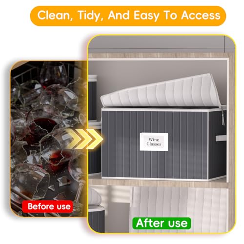 Wine Glass Storage Box, Glassware Storage Containers - Image 7