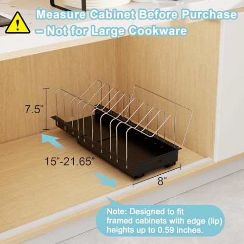 Golener Pots and Pans Organizer Under Cabinet - 22" | All Products - Image 6