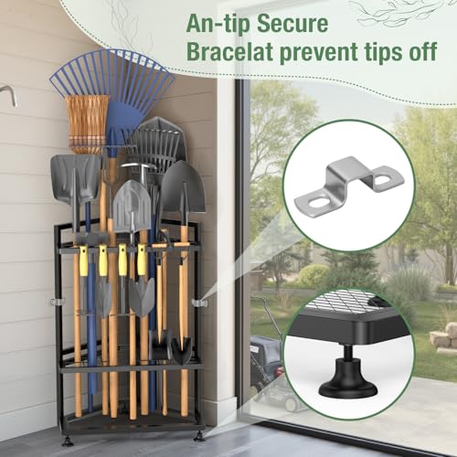 Garden Tool Organizer for Corner,Metal Yard Tool Org | All Products - Image 6