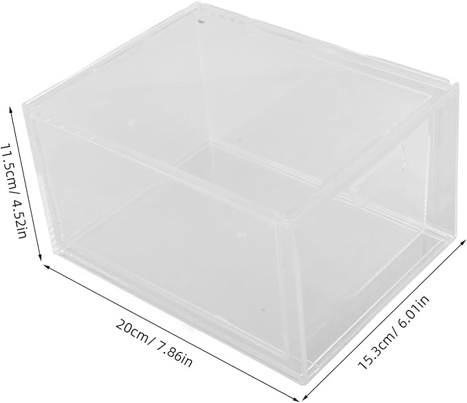 3pcs Stackable Drawer Organizer Acrylic Makeup Storage Container Easy Access for Desk Supplies and Cosmetics for Bathroom and Vanity Use