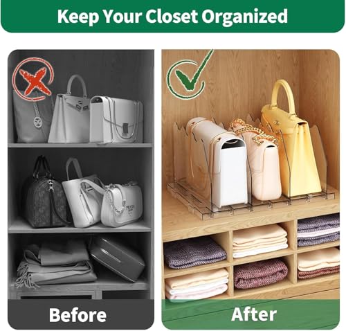 SPACEKEEPER Adjustable Shelf Divider for Closet,2 Pc | All Products - Image 6