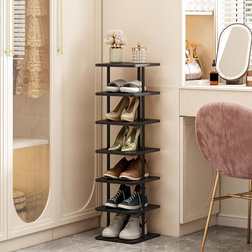 SORCEDAS Shoe Rack Vertical Shoe Shelf Narrow Tall S | All Products - Image 3