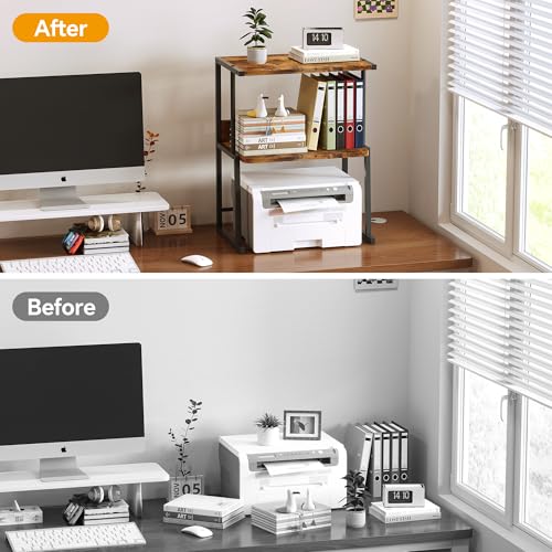 Homeiju 3-Tier Printer Stand for Desk, Desktop Print | All Products - Image 4