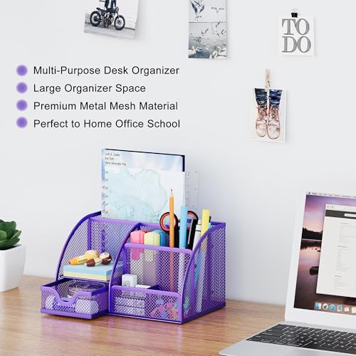 EasyPAG Mesh Desk Organizer with Drawer Multi-functi | All Products - Image 3