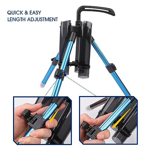 3-Tude Portable Fishing Rod Holder - Stand Holds Up to 3 - Image 6