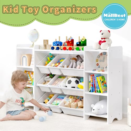 MallBest 57" Extra Wide Kids Bookshelf and Toy Stora | All Products - Image 5