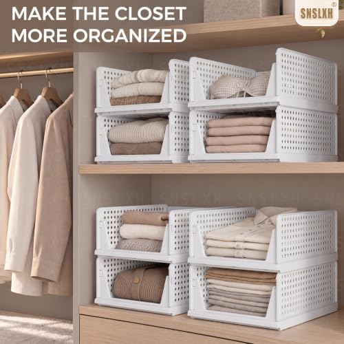 SNSLXH Closet Organizers and Storage, 5 Pack Stackab | All Products - Image 6