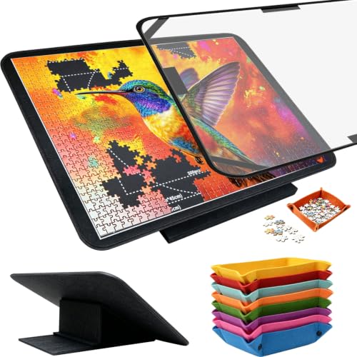 Puzzle Storage Folder and Felt Puzzle Board with Cover - Image 6
