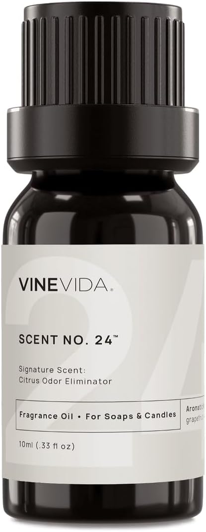 VINEVIDA [0.33oz] Scent No.24 Fragrance Oil for Candle Making and Soap Making - Premium Candle Scents for Soy Candles