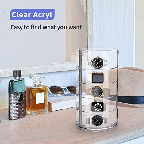 LETURE 5-Layers Rotatable Jewelry Storage Organizer Box - Image 7