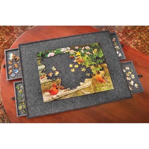 Bits and Pieces Lightweight Jigsaw Puzzle Board | Home Organization - Image 3