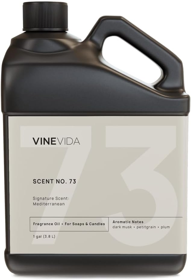 VINEVIDA [128oz] Scent No.73 Fragrance Oil for Candle Making and Soap Making - Premium Candle Scents for Soy Candles