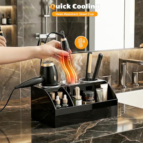 Hair Tool Organizer Countertop, Bathroom Vanity Organizers - Image 5