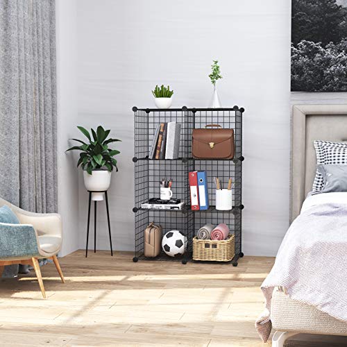 C&AHOME Wire Cube Storage, 6 - Cube Organizer Metal C Grids - Image 7