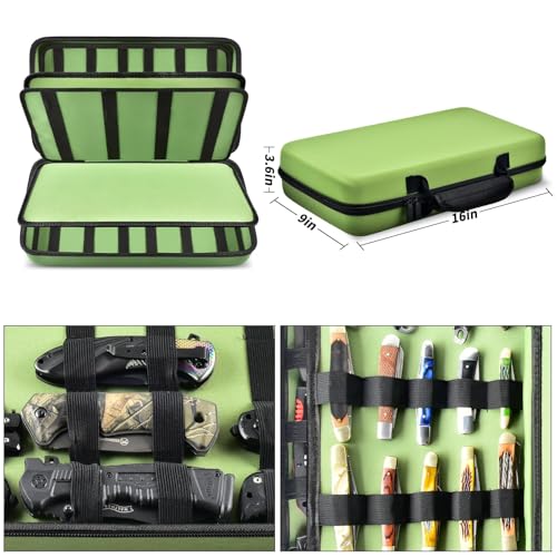GWCASE 66+ Pocket Knife Organizer Case for Folding Knives - Image 6