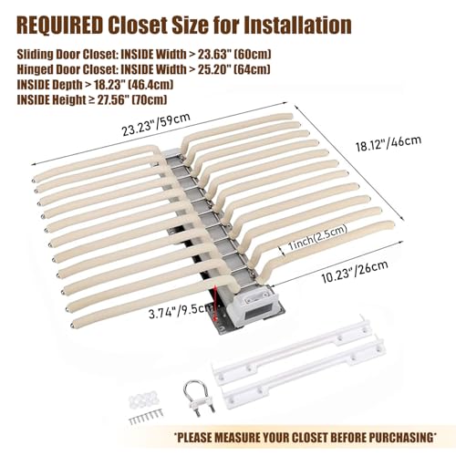 Pull Out Trousers Rack 22 Arms Steel Pull Out Pants Rack - Image 3