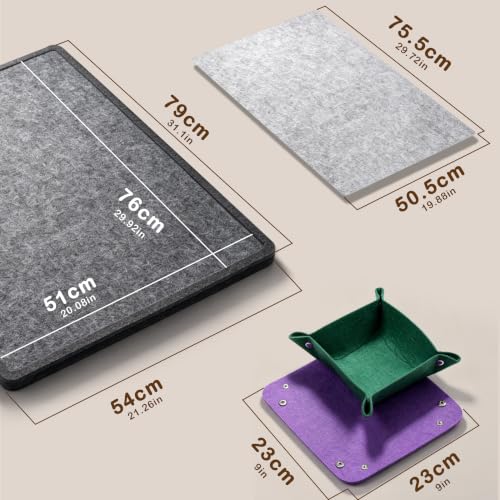 Lavievert 1000 Piece Tilting Puzzle Board with 6 Sorting Trays - Image 4